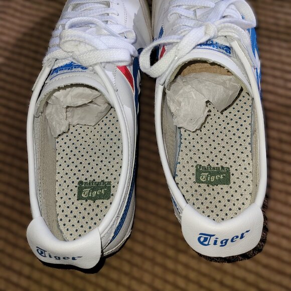 Onitsuka Tiger Mexico 66 Leather Lace Up Sneakers White DL408 Mens Size 9.5 US - Picture 5 of 11